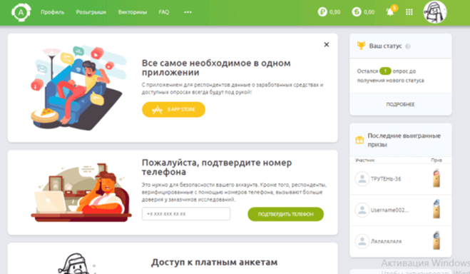 Платные опросы за деньги - ТОП-30 опросников