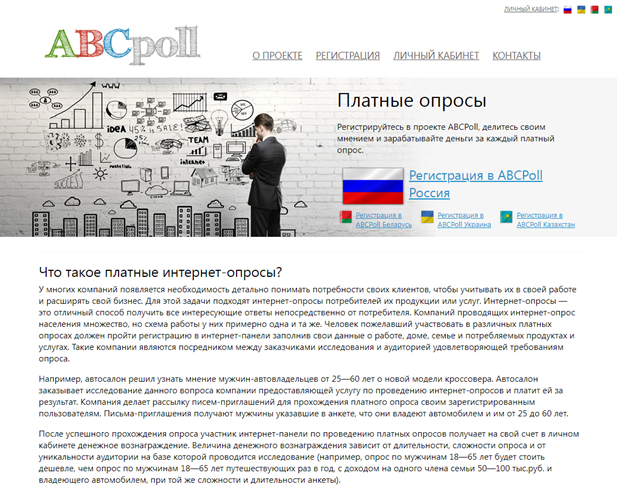 Платные опросы за деньги - ТОП-30 опросников