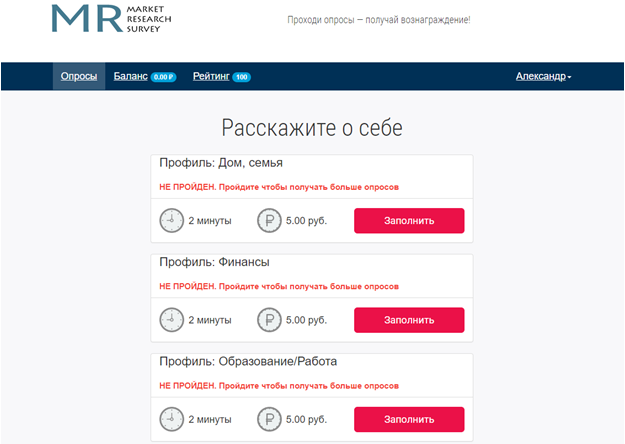Платные опросы за деньги - ТОП-30 опросников